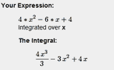 Integral Calculator screen shot