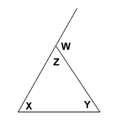 Exterior Angle of a Triangle - Free Math Help
