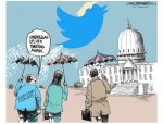 Editorial Cartoon (Trump Tweets Birdshit) 12-14-2017.JPG