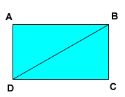 Diagonal of a quadrilateral