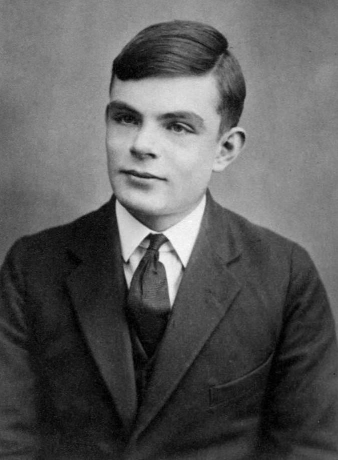 Photograph of Alan Turing at age 16